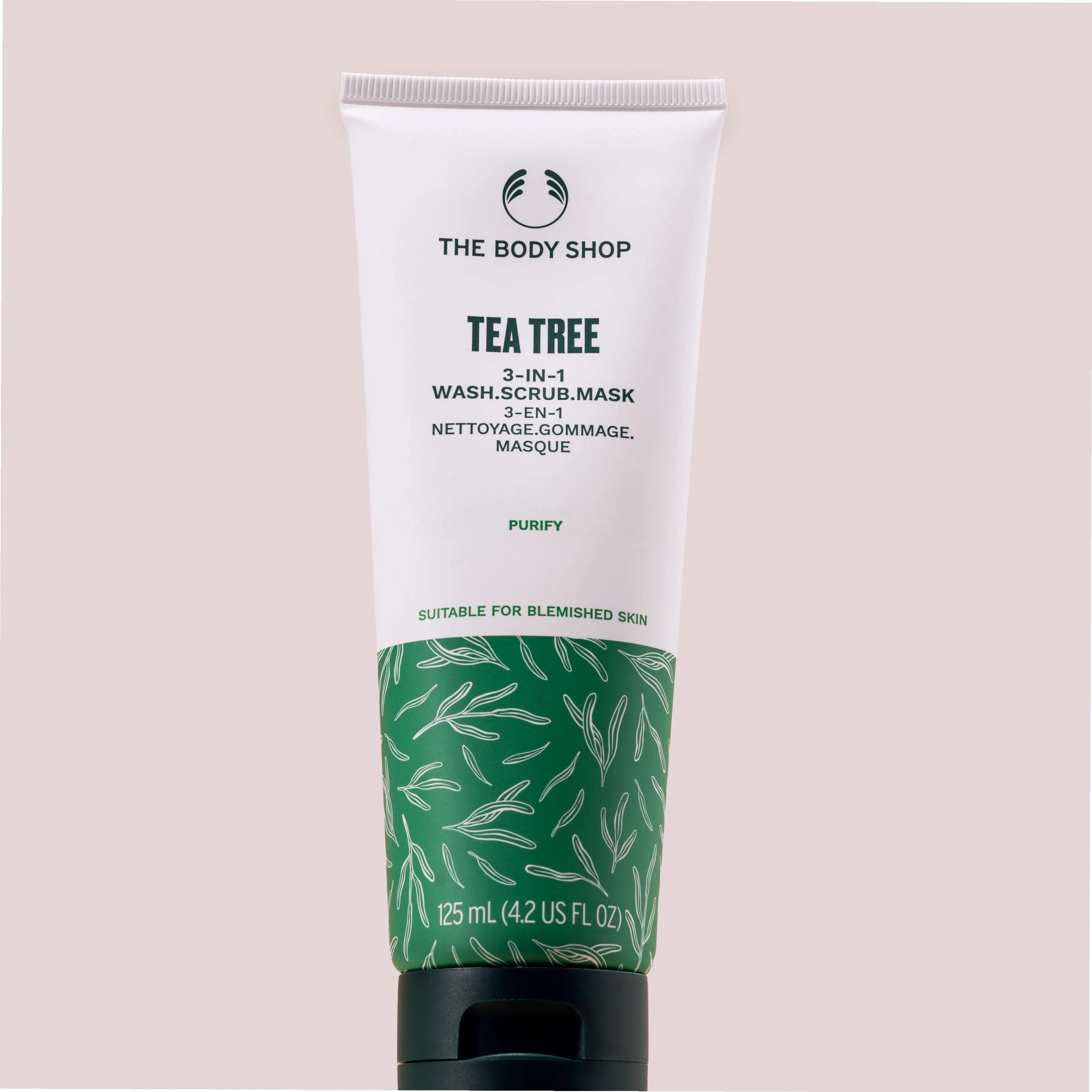Tuýp The Body Shop Tea Tree 3-in-1 Wash, Scrub, Mask
