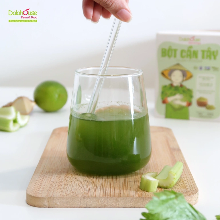 Uống Bột Cần Tây Bao Lâu Thì Giảm Cân Hiệu Quả?