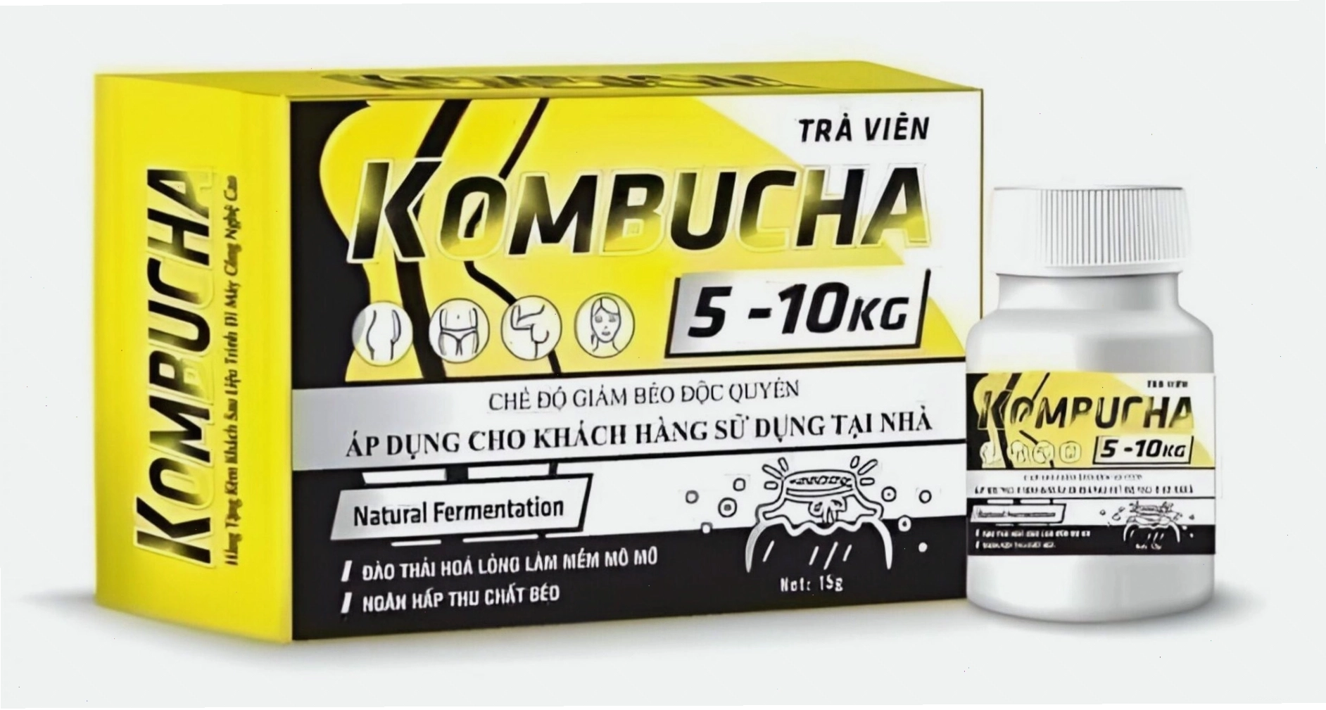 Uống thuốc giảm cân Kombucha có hiệu quả không