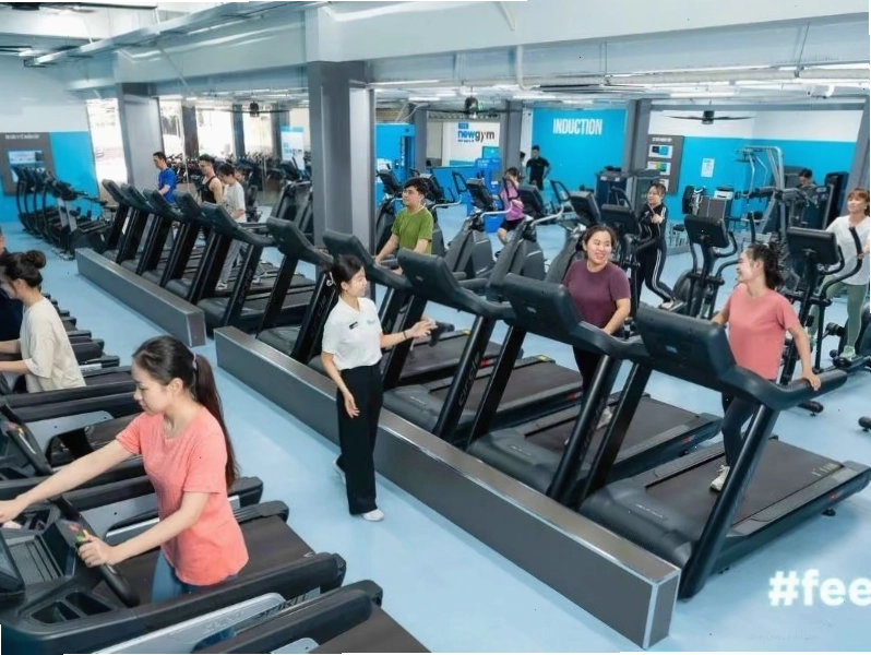 UPF Fitness Vũng Tàu với trang thiết bị hiện đại và không gian tập luyện chuyên nghiệp