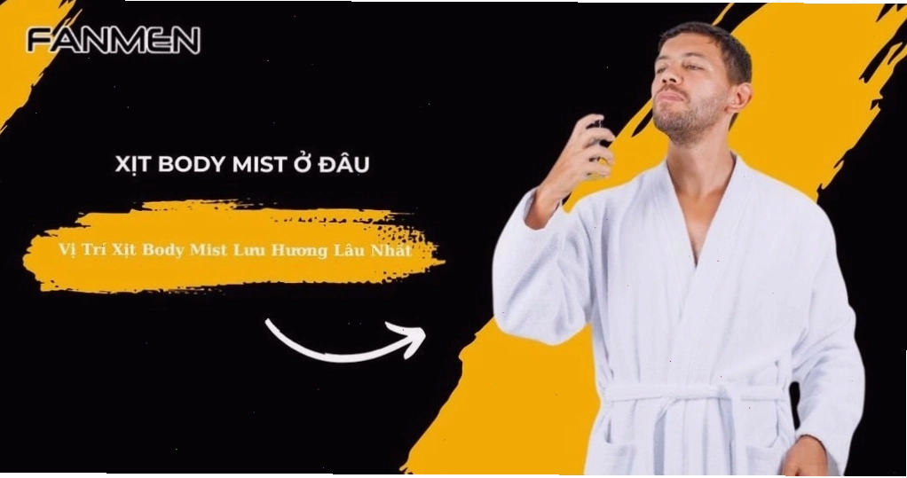 Vị trí xịt body mist trên cổ tay để lưu hương lâu