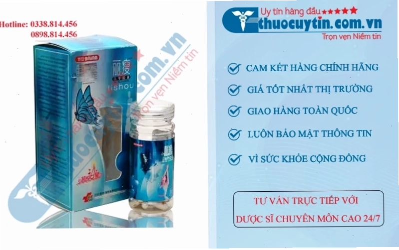 Viên giảm cân Lishou xanh