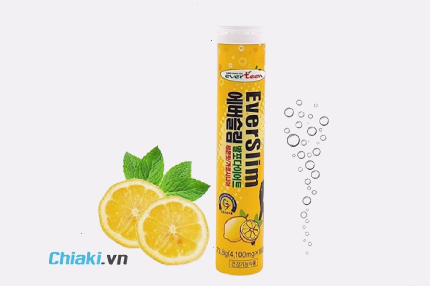 Viên Sủi EverSlim EverTeen Hương Chanh