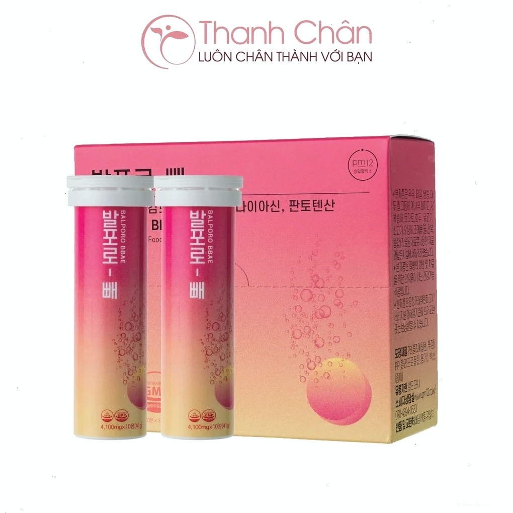Viên sủi giảm cân Balporo BBae Hàn Quốc hộp 10 viên