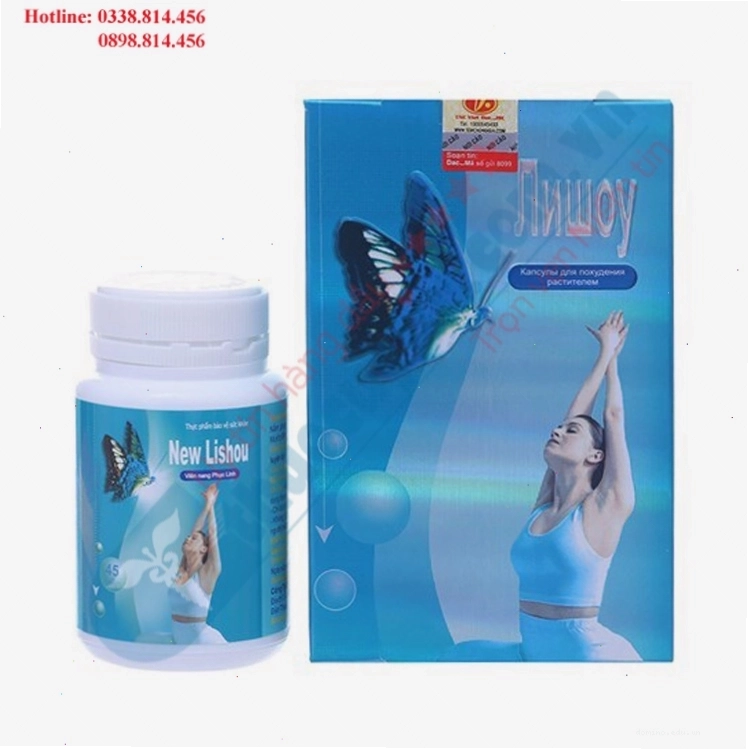 Viên uống giảm cân New Lishou hộp 45 viên
