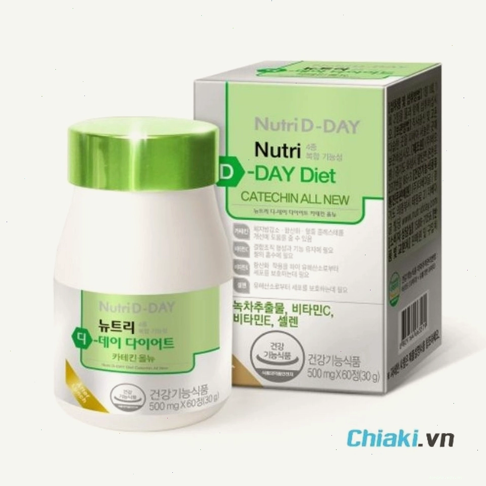 Viên uống giảm cân Nutri D-DAY Diet Catechin All New