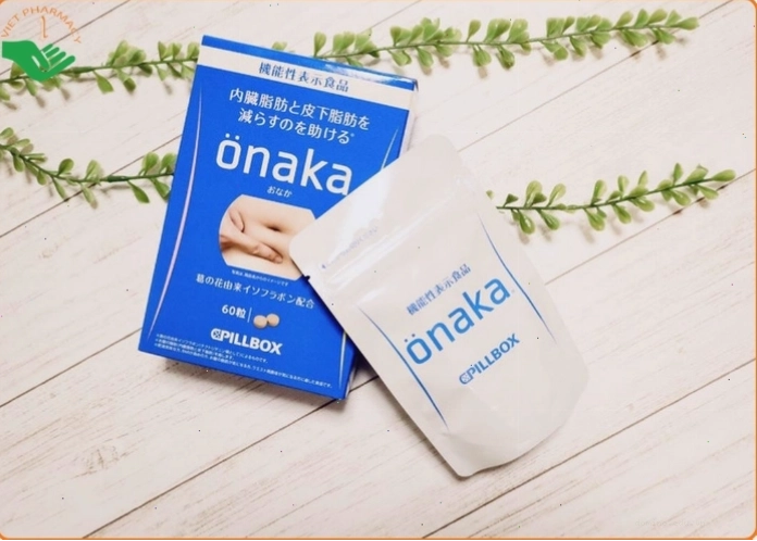 Viên uống Onaka giảm mỡ bụng chiết xuất từ khoảng 20 thảo dược quý từ thiên nhiên.