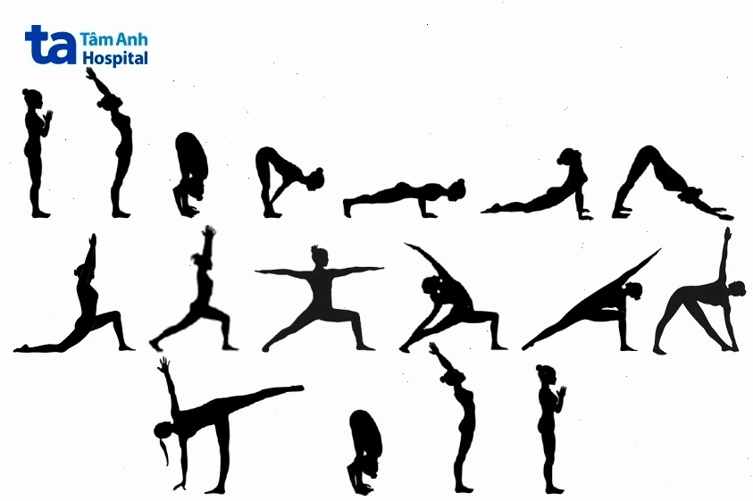 Vinsaga yoga tư thế đứng