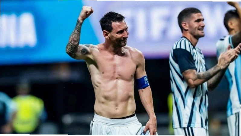 Vóc dáng ấn tượng của Lionel Messi thu hút sự chú ý của truyền thông