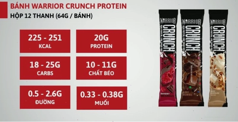 Warrior Crunch Protein Bar