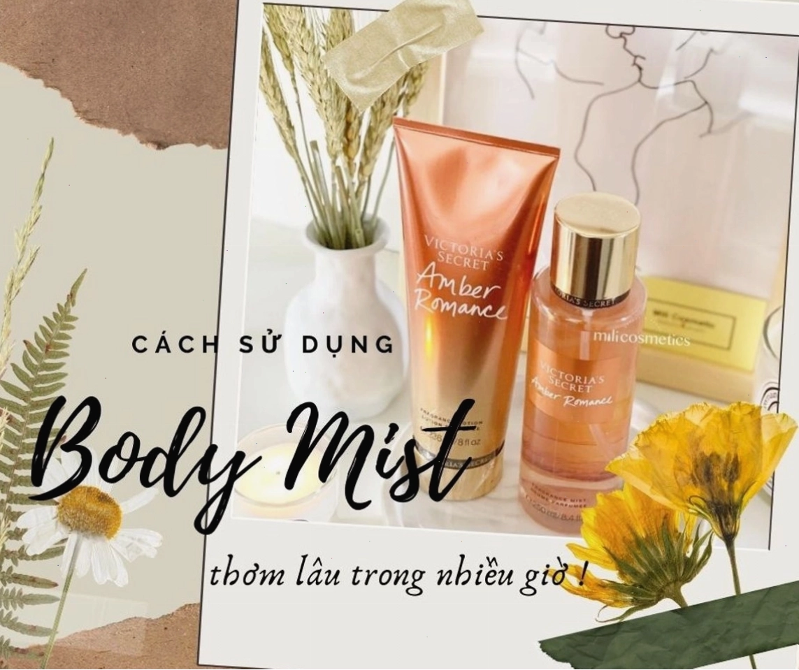 Xịt body mist vào quần áo để lưu hương lâu hơn