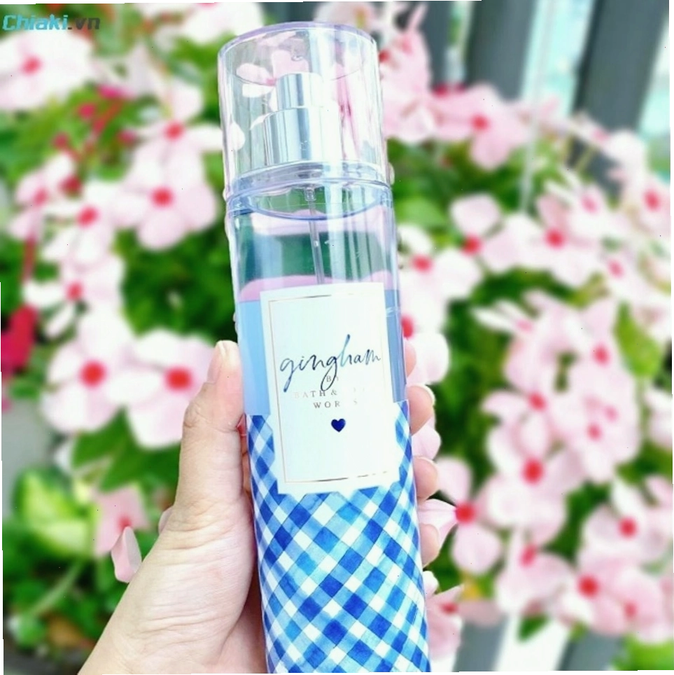 Xịt thơm body mist Bath and Body Works Gingham