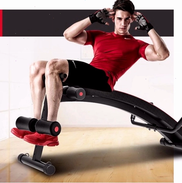 Yên ghế da PU cao cấp của ghế tập bụng đa năng