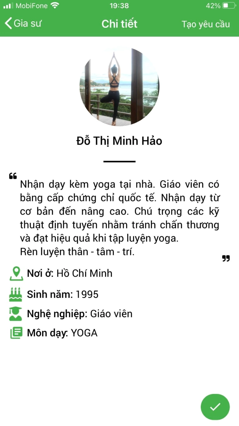 Yoga 1 kèm 1 tại nhà: Giải pháp tập luyện cá nhân hiệu quả