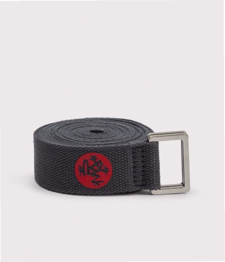Yoga strap màu Thunder (Grey) với độ dài 8 feet